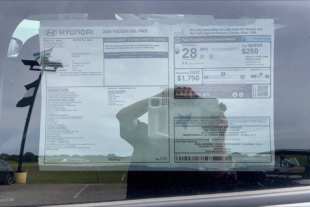 2026 Hyundai Tucson SEL