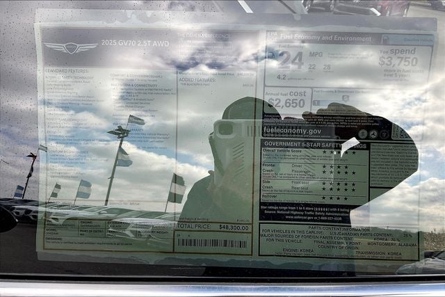 2025 Genesis GV70 2.5T