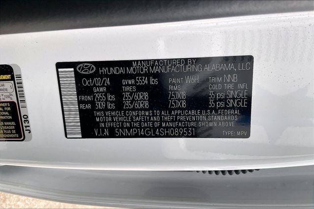 2025 Hyundai Santa Fe SE