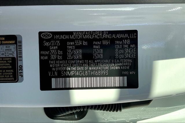 2026 Hyundai Santa Fe SE