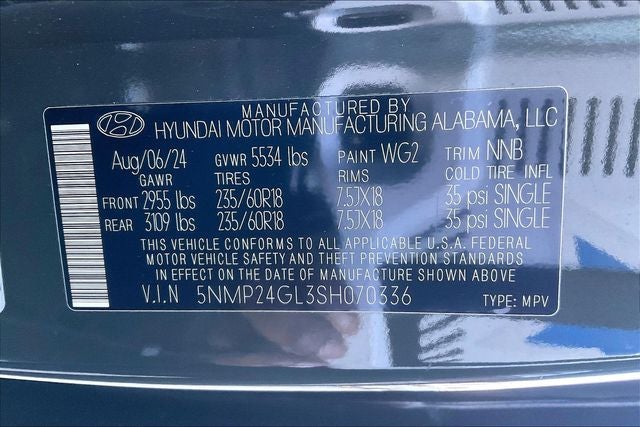 2025 Hyundai Santa Fe SEL