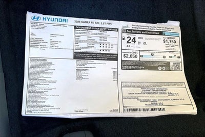 2026 Hyundai Santa Fe SEL