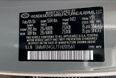 2026 Hyundai Santa Fe SEL