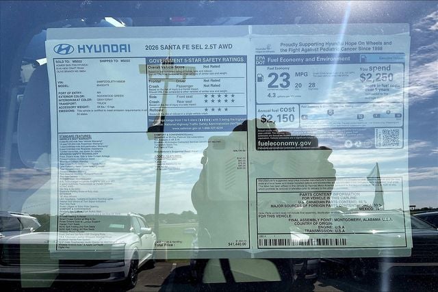 2026 Hyundai Santa Fe SEL
