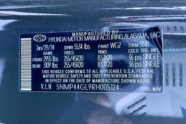 2024 Hyundai Santa Fe Limited