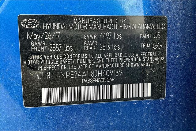 2018 Hyundai Sonata SE