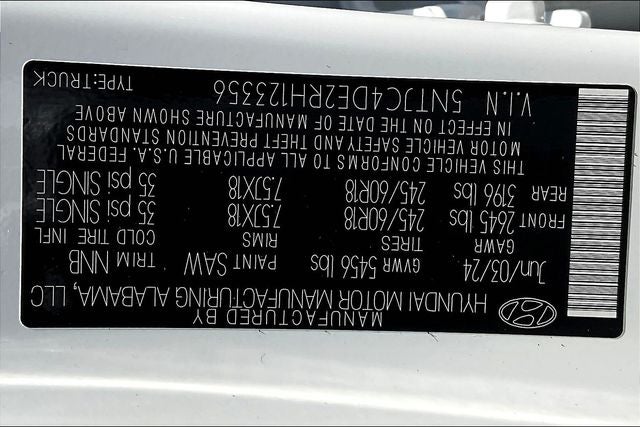 2024 Hyundai Santa Cruz SEL