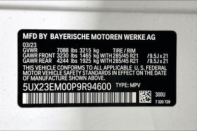 2023 BMW X7 xDrive40i