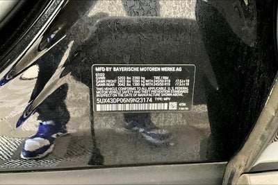 2022 BMW X3 sDrive30i