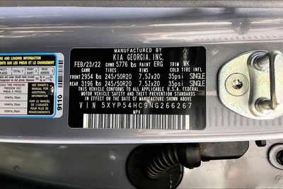 2022 Kia Telluride SX