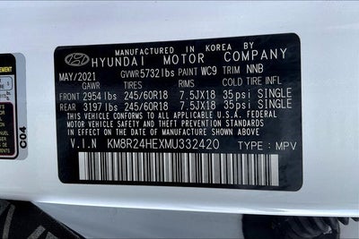 2021 Hyundai Palisade SEL