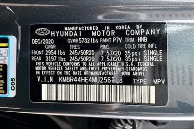 2021 Hyundai Palisade SEL