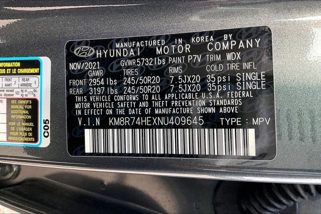 2022 Hyundai Palisade Calligraphy