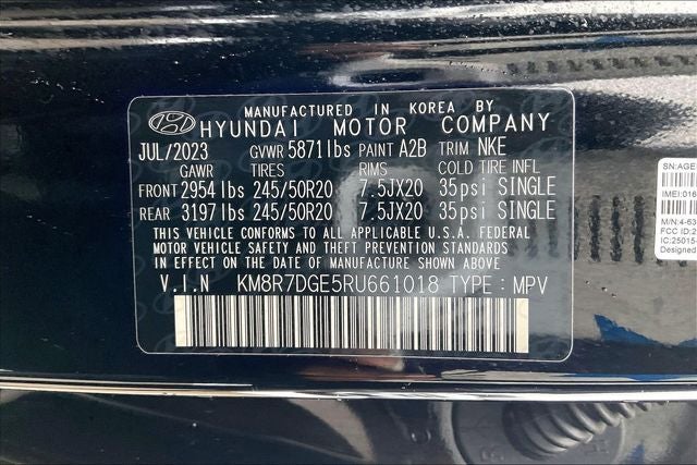 2024 Hyundai Palisade Calligraphy Night Edition