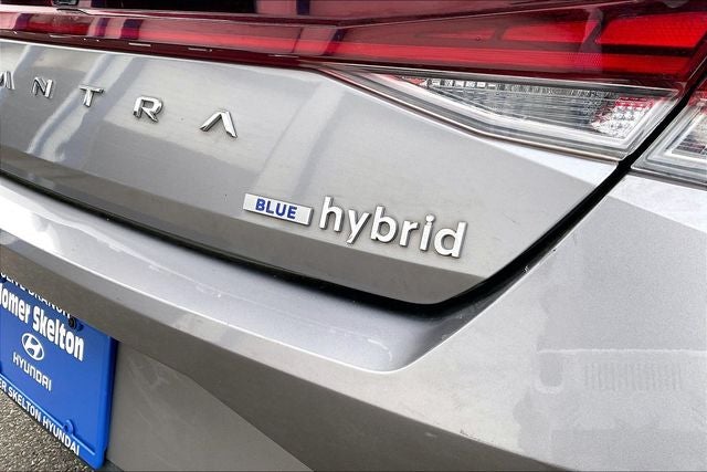 2023 Hyundai Elantra Hybrid Blue