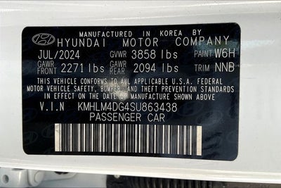 2025 Hyundai Elantra SEL Sport