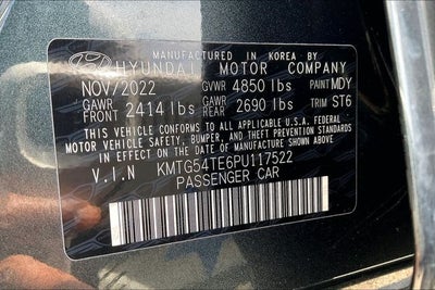 2023 Genesis G70 3.3T