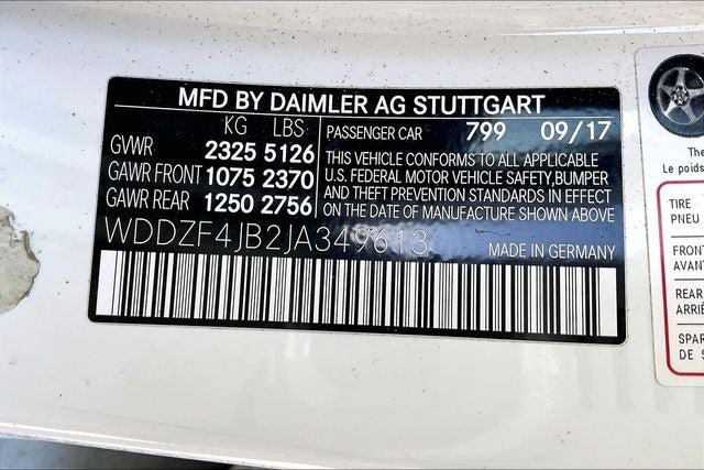 2018 Mercedes-Benz E 300 E 300