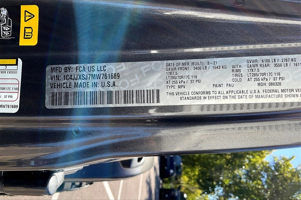 2021 Jeep Wrangler Unlimited Rubicon 392