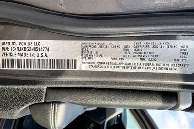 2022 Jeep Grand Cherokee L Limited