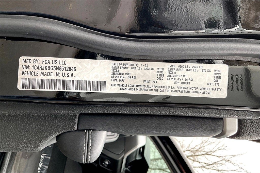 2022 Jeep Grand Cherokee L Limited