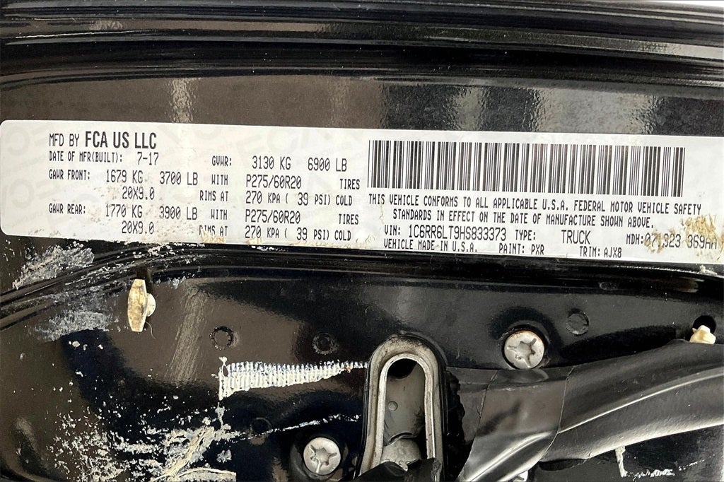 2017 RAM 1500 Lone Star Silver