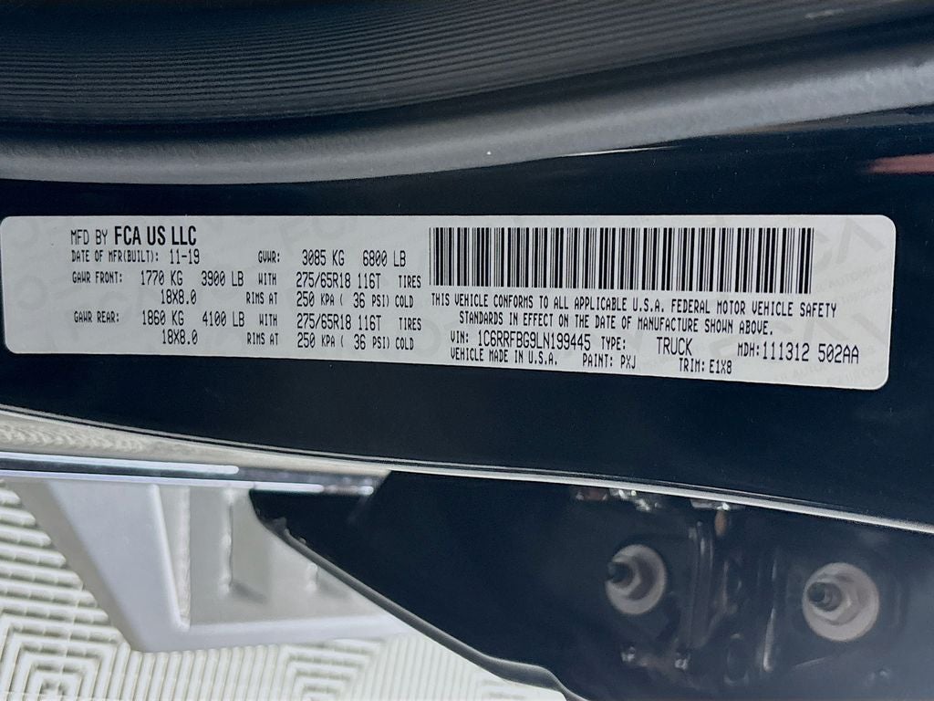 2020 RAM 1500 Big Horn/Lone Star