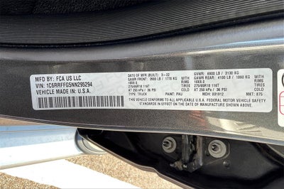 2022 RAM 1500 Big Horn/Lone Star