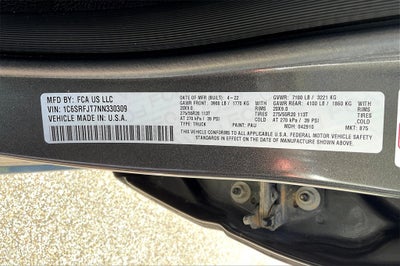 2022 RAM 1500 Laramie