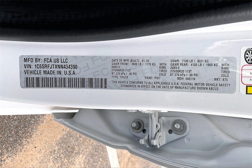 2022 RAM 1500 Laramie