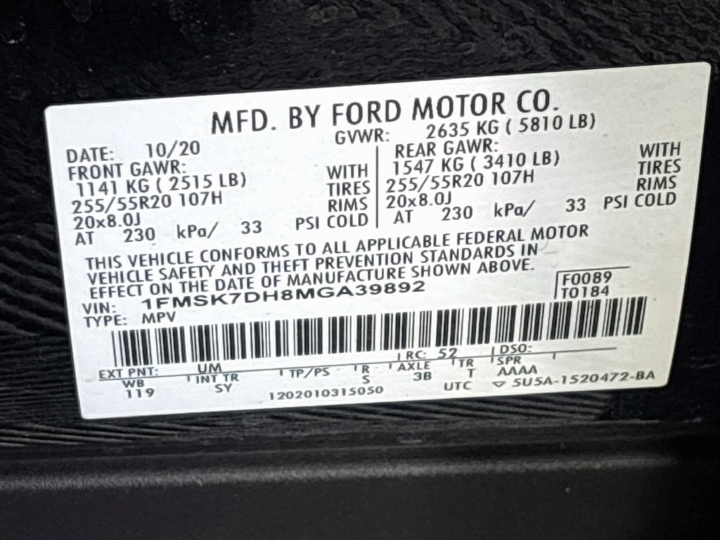2021 Ford Explorer XLT