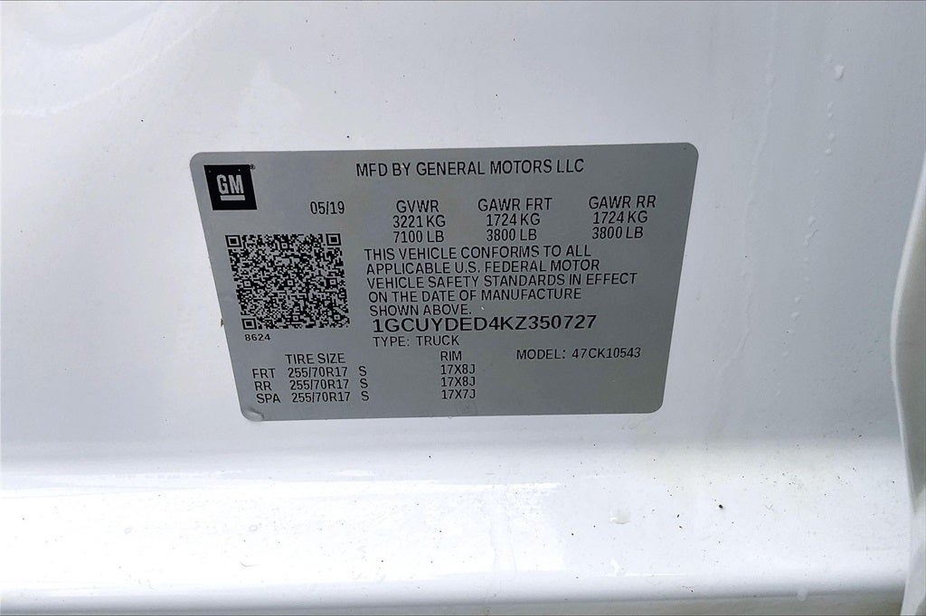 2019 Chevrolet Silverado 1500 LT