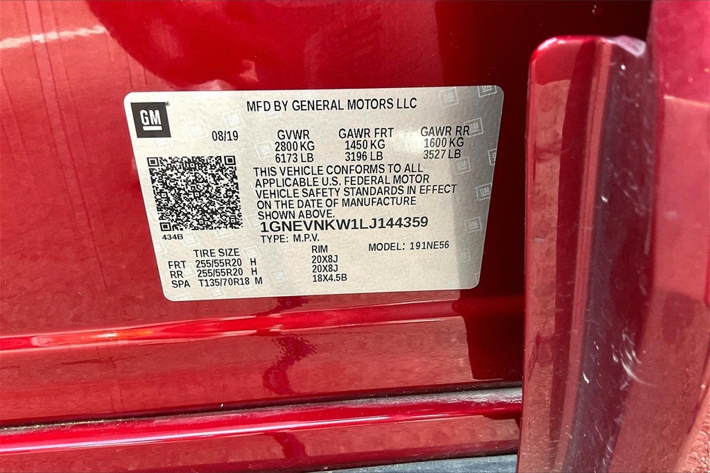 2020 Chevrolet Traverse High Country