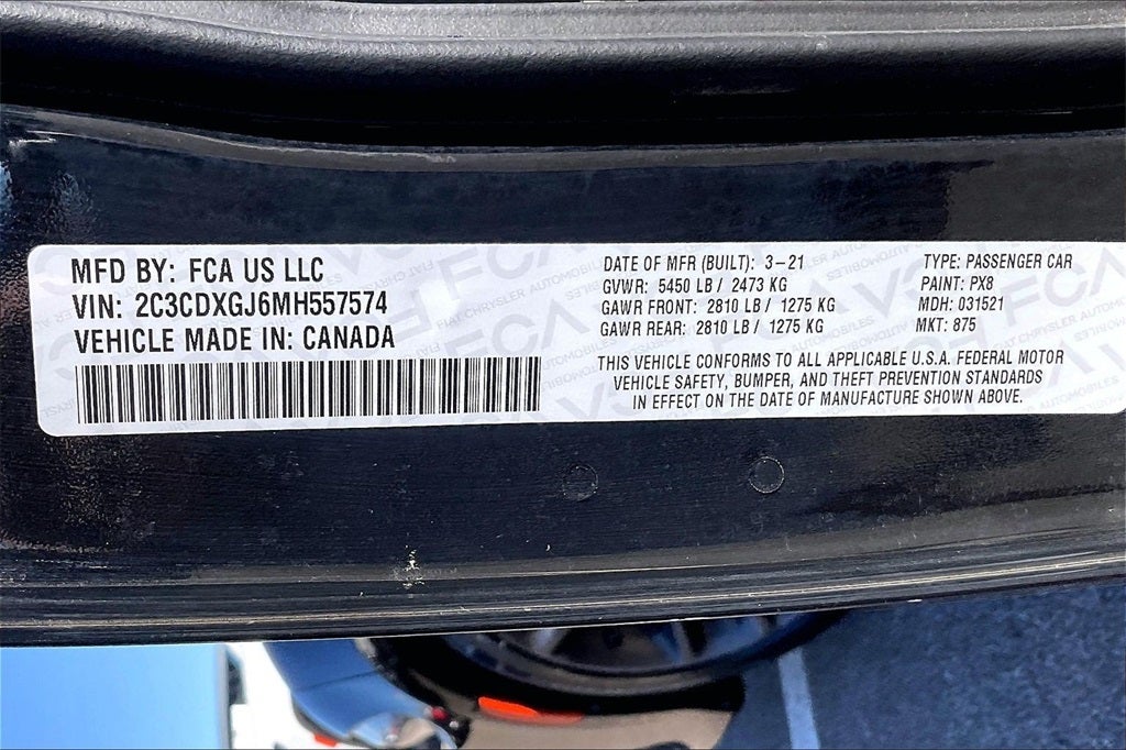 2021 Dodge Charger R/T Scat Pack