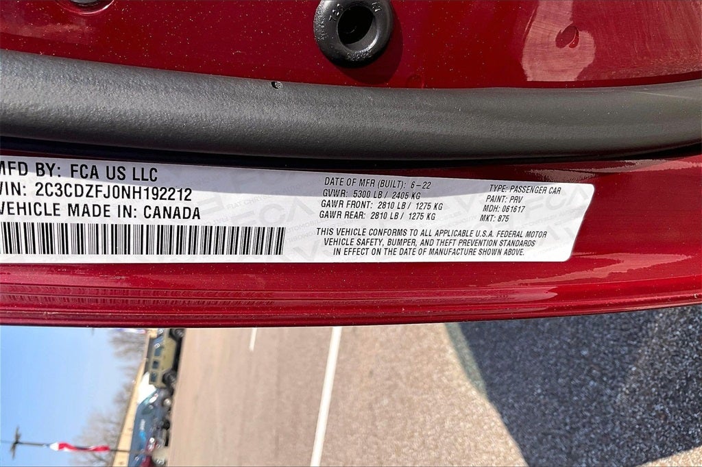 2022 Dodge Challenger R/T Scat Pack