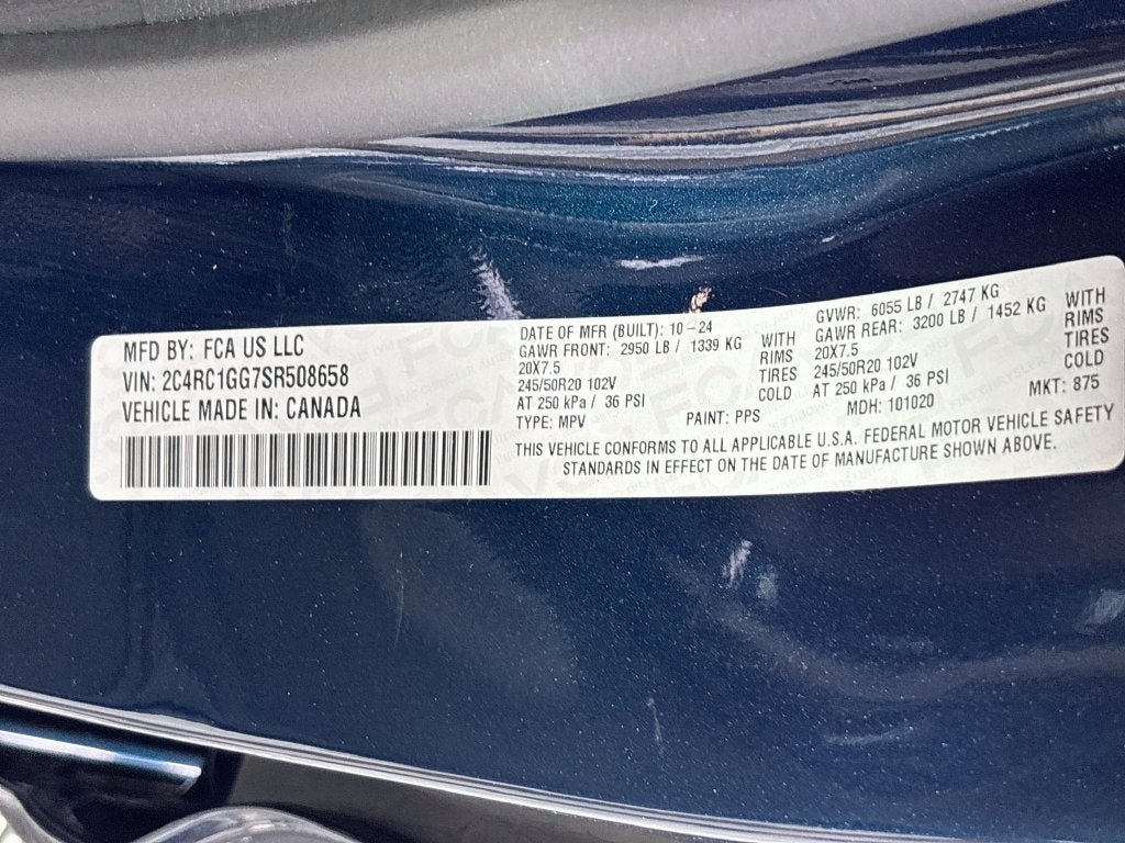 2025 Chrysler Pacifica Limited