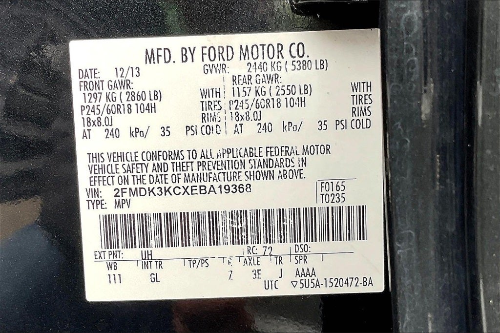 2014 Ford Edge Limited