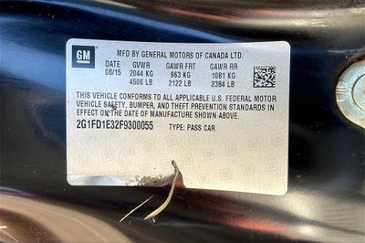 2015 Chevrolet Camaro 1LT