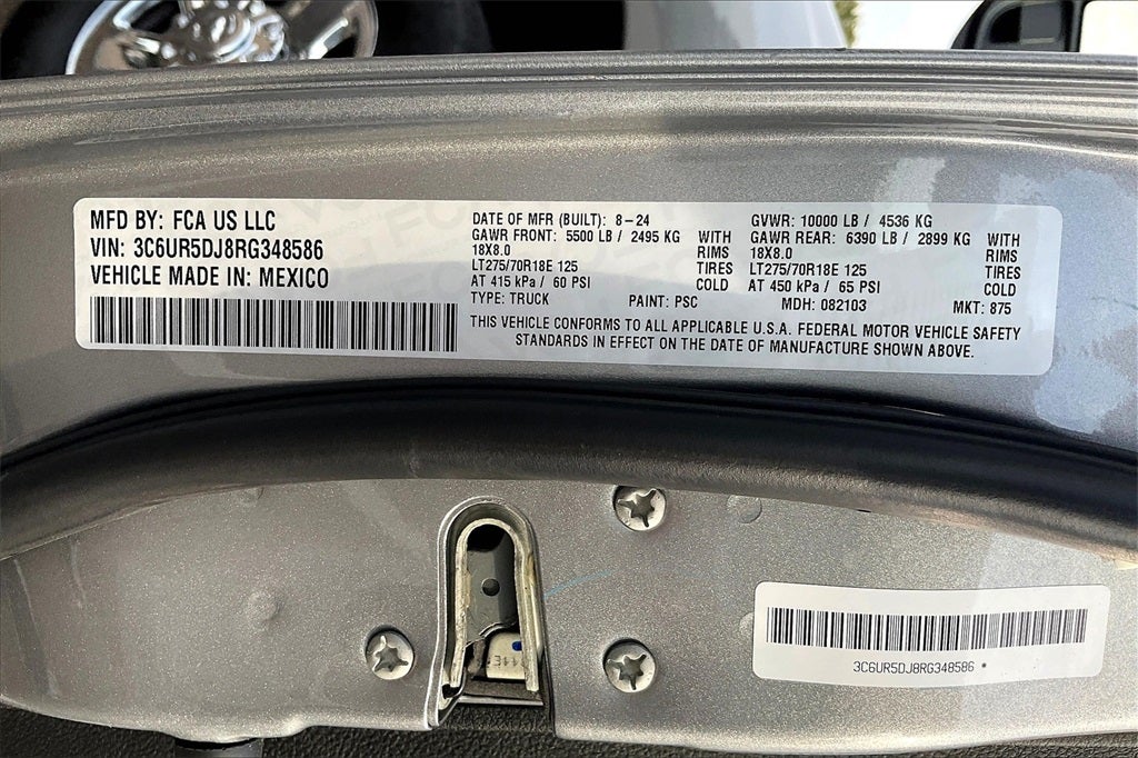 2024 RAM 2500 Big Horn