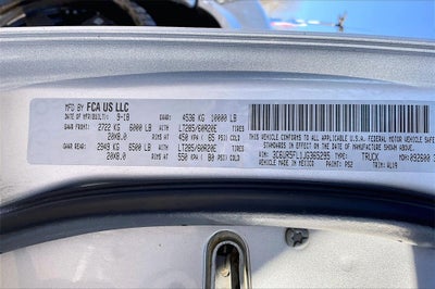 2018 RAM 2500 Laramie