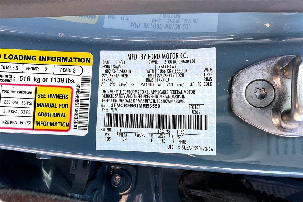 2021 Ford Bronco Sport Big Bend