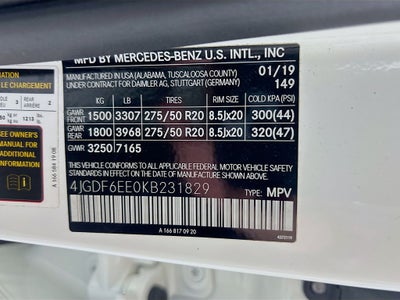 2019 Mercedes-Benz GLS GLS 450 4MATIC®