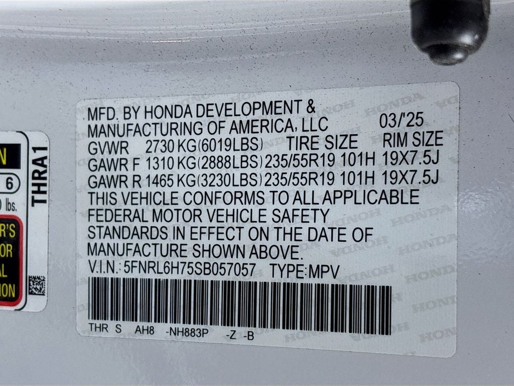 2025 Honda Odyssey Sport-L