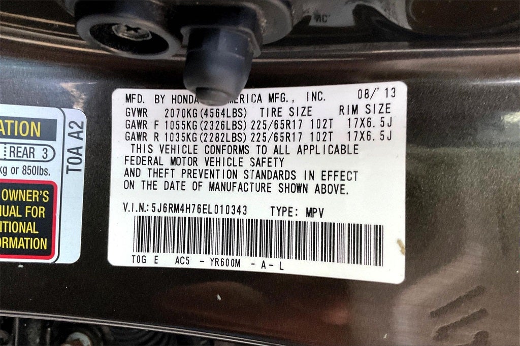 2014 Honda CR-V EX-L