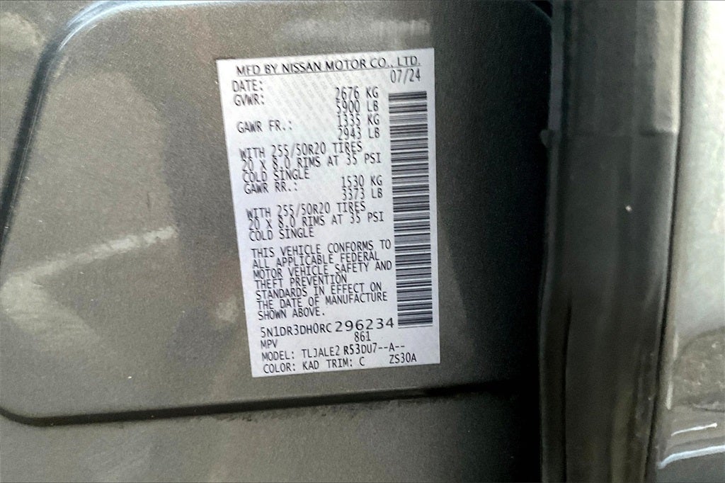 2024 Nissan Pathfinder Platinum