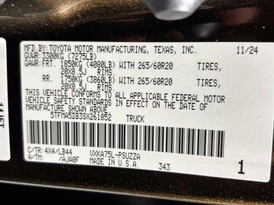 2025 Toyota Tundra 1794