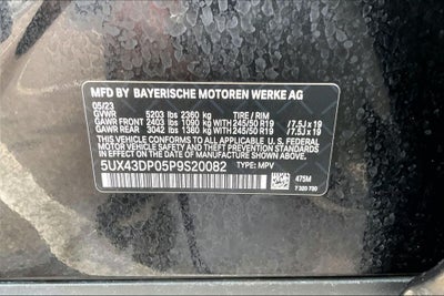 2023 BMW X3 sDrive30i