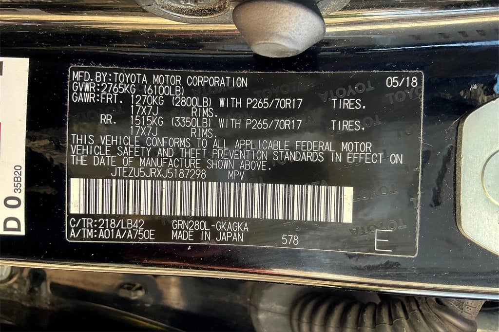 2018 Toyota 4Runner SR5 Premium