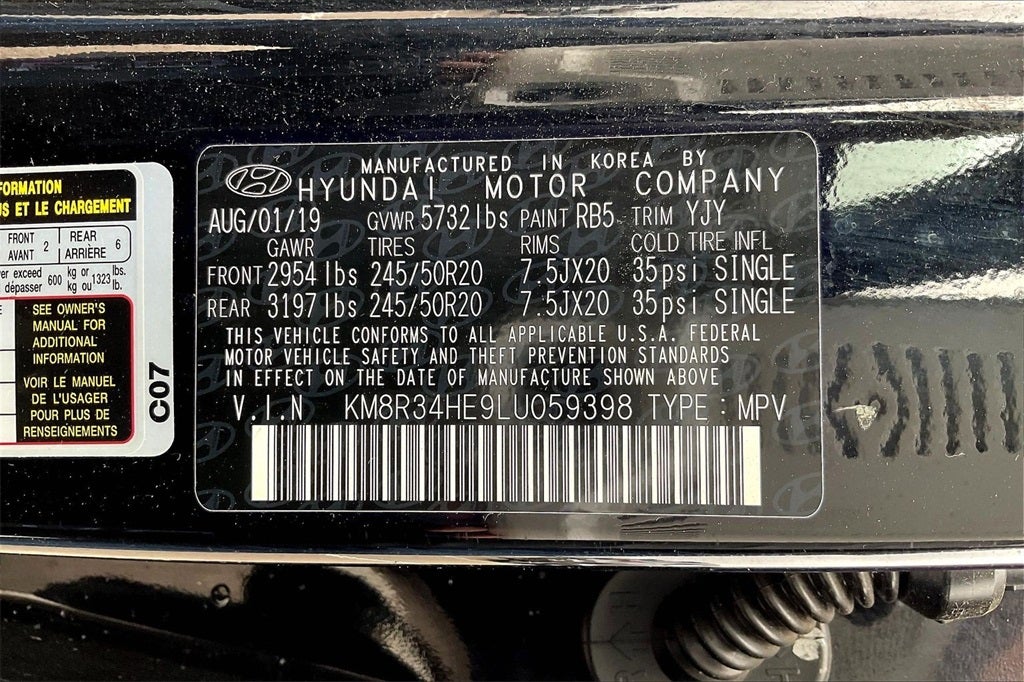 2020 Hyundai Palisade SEL