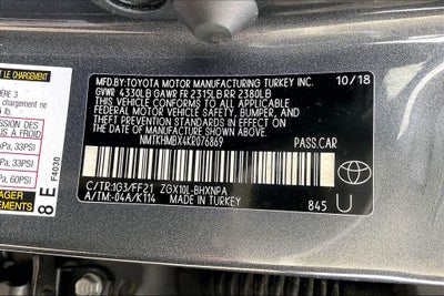 2019 Toyota C-HR XLE